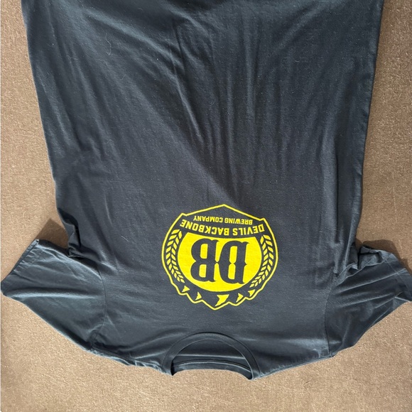Vintage Black T-Shirt Devils Backbone Brewery - Picture 1 of 1
